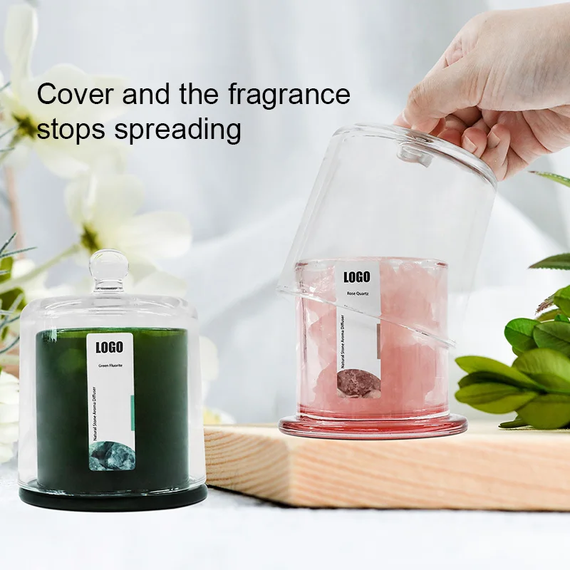 Christmas Gifts Natural Crystal Scented Lava Stone Fragrance Diffuser Scented Aromatherapy Rock Essential Oil Home Air Freshener