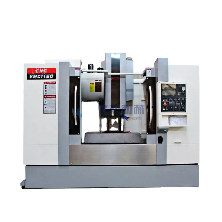 Best Quality Vertical Machine Center Vmc1160 3 Axis Cnc Milling Machine Gsk Controller Motor Provided 220V HR Cnc 5 Axis Mini