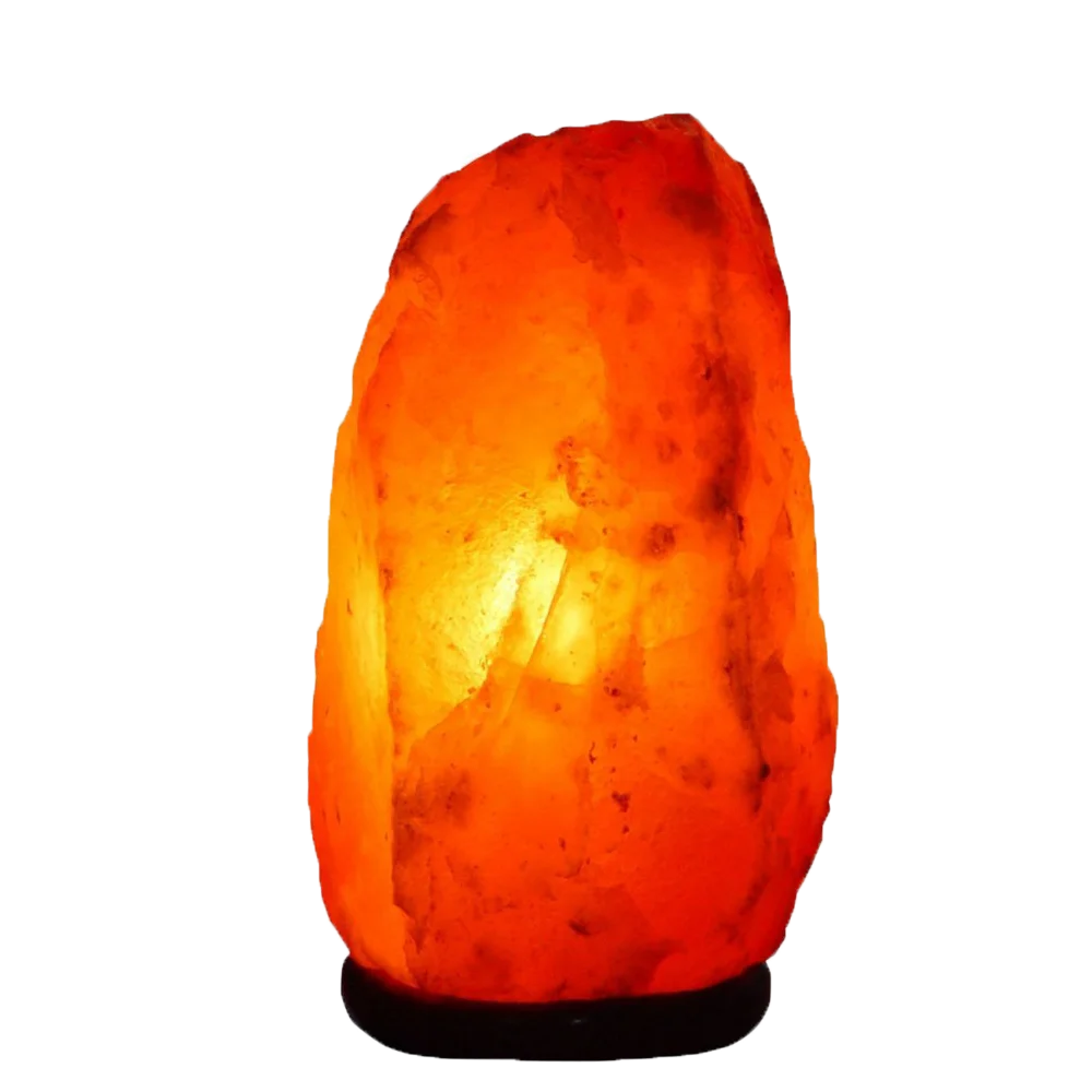 Himalayan Salt Natural Lamp Hand made Air Purification and Home / Bedroom Decoration