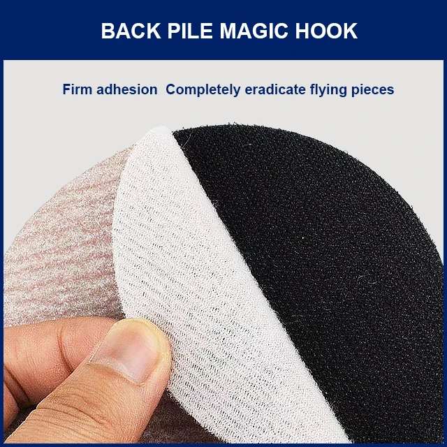 Factory Price A275 White Coated Sand Paper Disk 8 inch Aluminum Oxide Round Abrasive Sandpaper Disk Replacement of NORTON