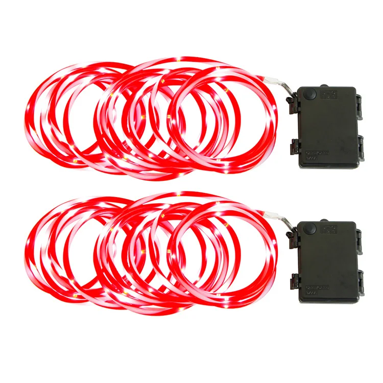 
Рождественская светодиодная гирлянда с питанием от батарейки, 67 светодиодов 