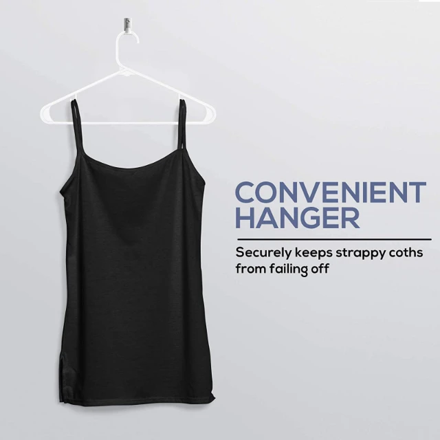 Wardrobe Slim Space Saving Hangers Plastic Tubular Shirt Hangers Durable Adult Heavy Duty Hangers