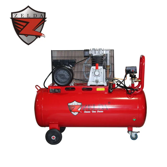 Zelda 3HP 100L Piston air Compressor 100 Liter tank Belt Drive air Compressor