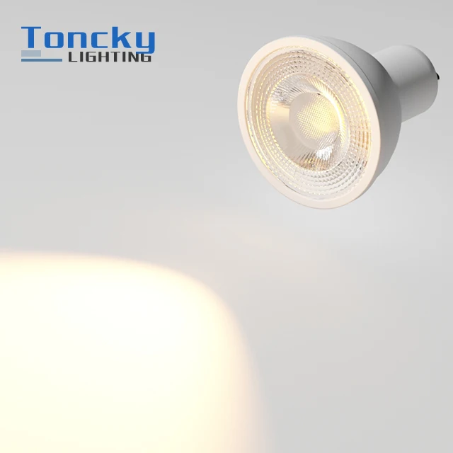 Умная Лампа 5600k led gu10, настраиваемый белый, без затемнения, cob, светодиодный вращающийся светильник mr16 mr11 gu10, светодиод 2500k 5 Вт