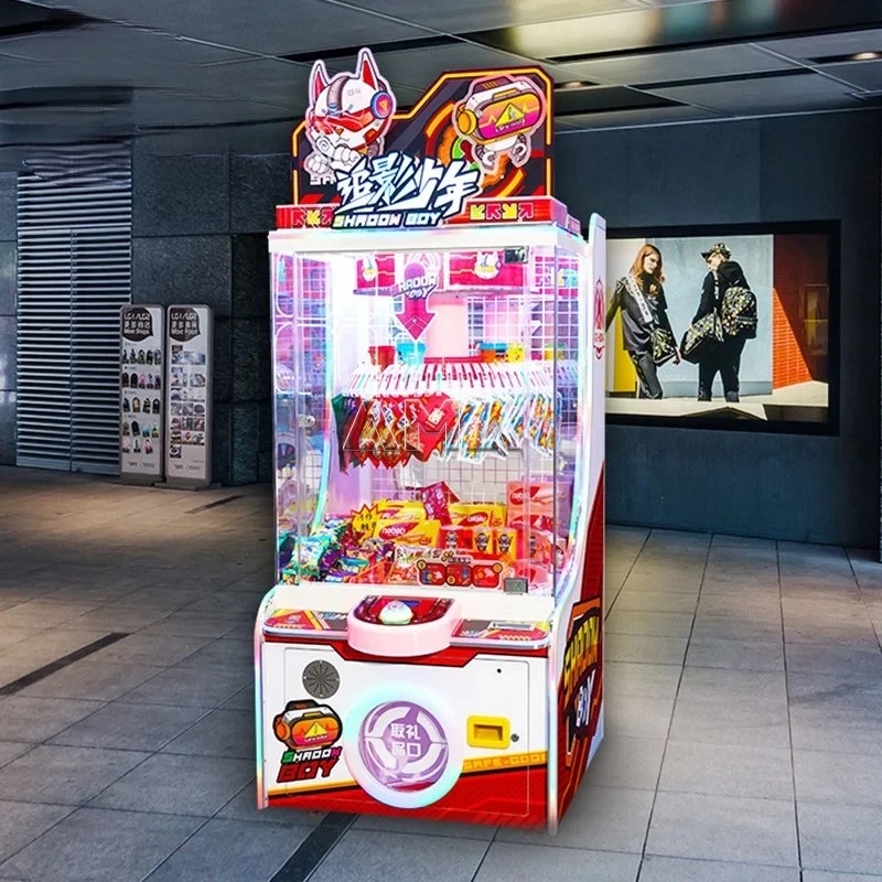 Funspace Indoor Doll Aluminum Rail Crane Claw Scissors Vending Coin Operated Skill Arcade Game Machines Toy Cut Prize Machine