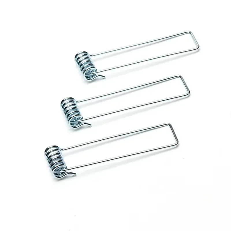 Torsion spring fixed double hook torsion spring door lock torsion spring lamp hardware irregular