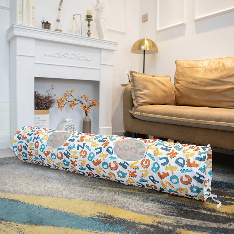 Popular outdoor tent pet outdoor training sports tunnel foldable storage easy to clean cat tunnel