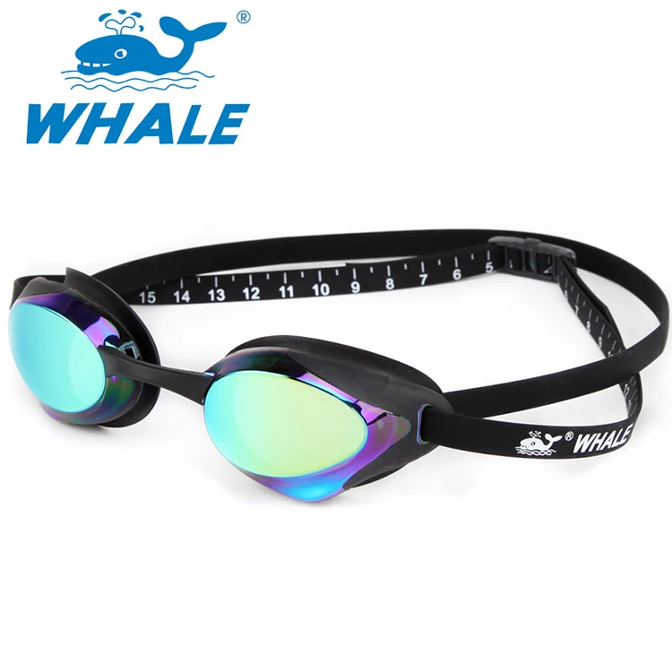 the top 10  best quality hot sale swimming goggle with anti fog for racing competition swimming goggles