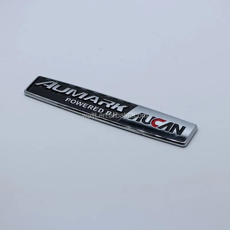 Custom Chrome ABS Car Badge Sticker Automobile Sticker Design