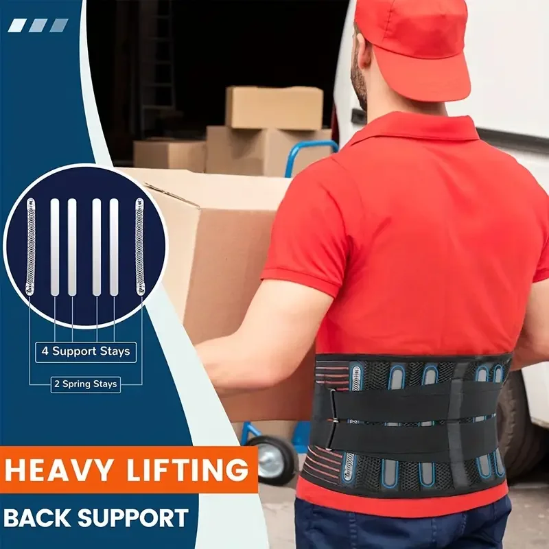Wholesale Neoprene Waist Support Belt Lumbar Support Brace Medical Working Lower Back Lumbar Support Belt For Men Women