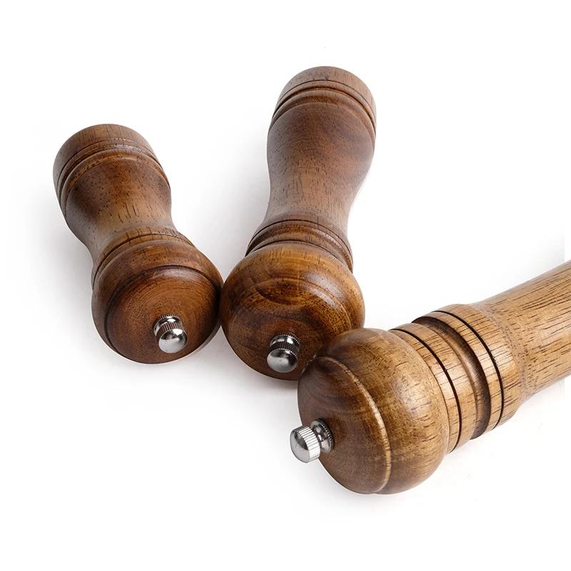 Hopesun Amazon Hot Sale In Stock Salt & Pepper Mills Pepper Grinder Mill Manual Pepper Grinder Mill