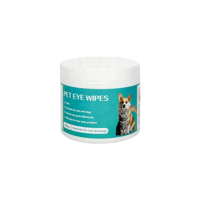 Pet Friendly Cleaning Wipes Factory supplies pet eye wipes Eco-friendly cat and dog care wipes