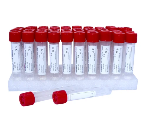 medical disposable clinical diagnostic sample collection transport  flocked swab kit