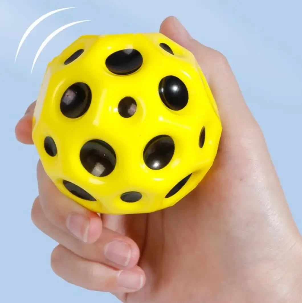 7cm kids outdoor playing high quality bouncy ball toy