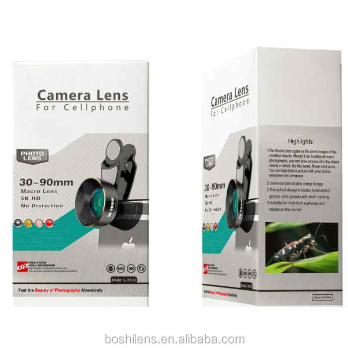 2020  New 4K HD 30-90mm high definition micro distance mobile phone lens