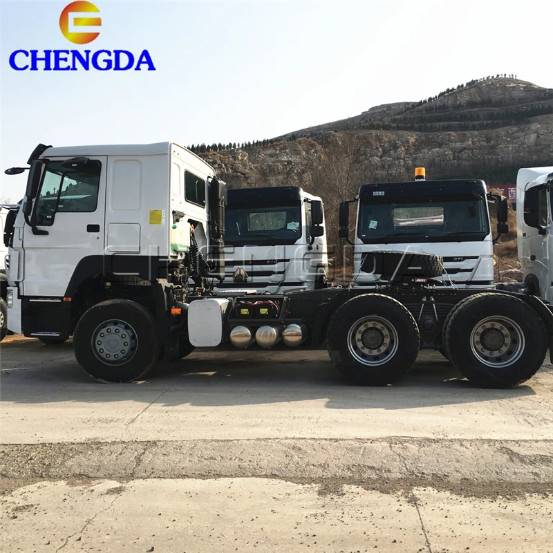 Sinotruk HOWO б/у 371hp 60T Тракторные грузовики 6x4 праворучный