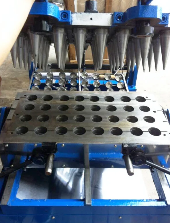 Stainless Steel Ice Cream Cone Machines Cornet Rolled Cones Making Machine Wafer Sugar Pizza Cone Machine