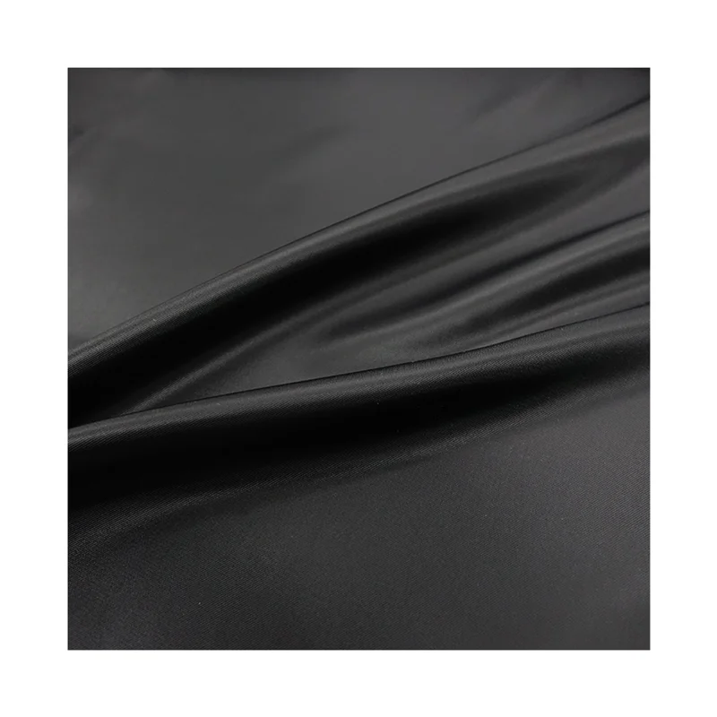 poliester tela sarga En el material negrura