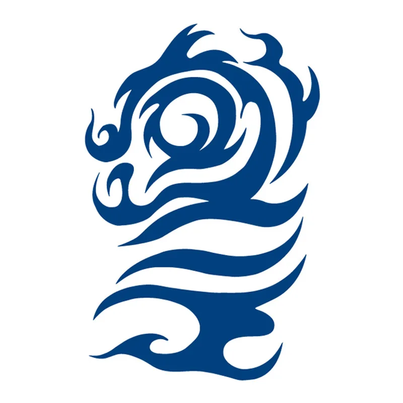  wholesale long lasting semi permanent tribal dragon tattoo designs for