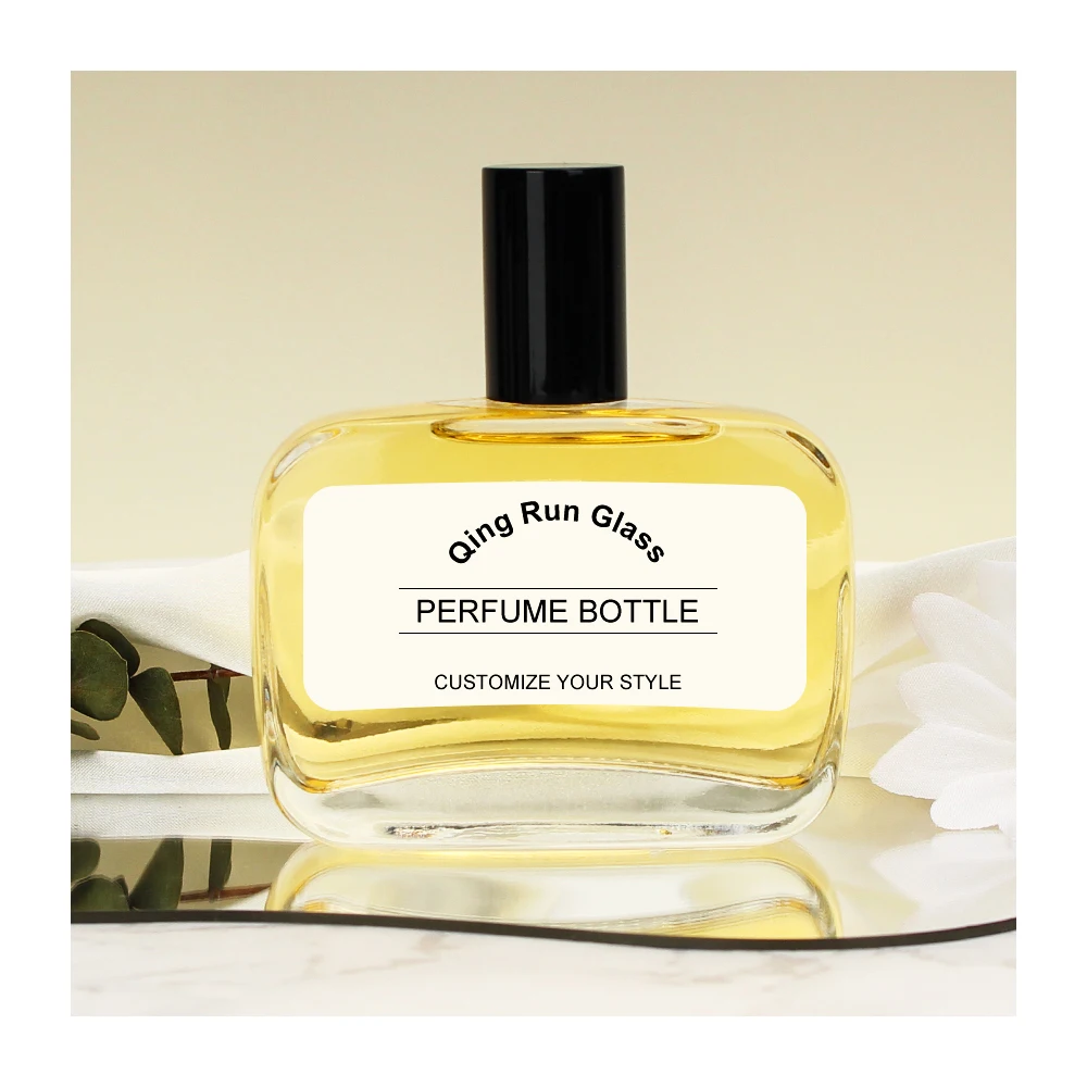 Wholesale 30ml 50ml 70ml Flat Square Spray Empty Glass Multi Color Unisex Exotic Perfume Bottle Luxury