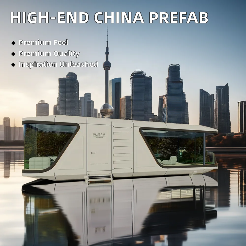 Modern Dutch Floating Foldable Capsule House Unique Water Tank Design for Hotel Warehouse Applications Product Category Villas
