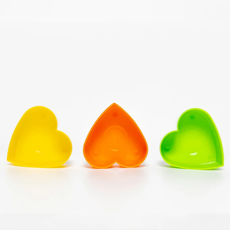 Decoration heart shape tealight cups candle container