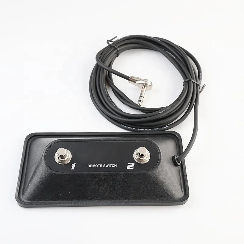 Professional guitar speaker stereo cable plug connectors multifunction effects mixer A B double switch with lock