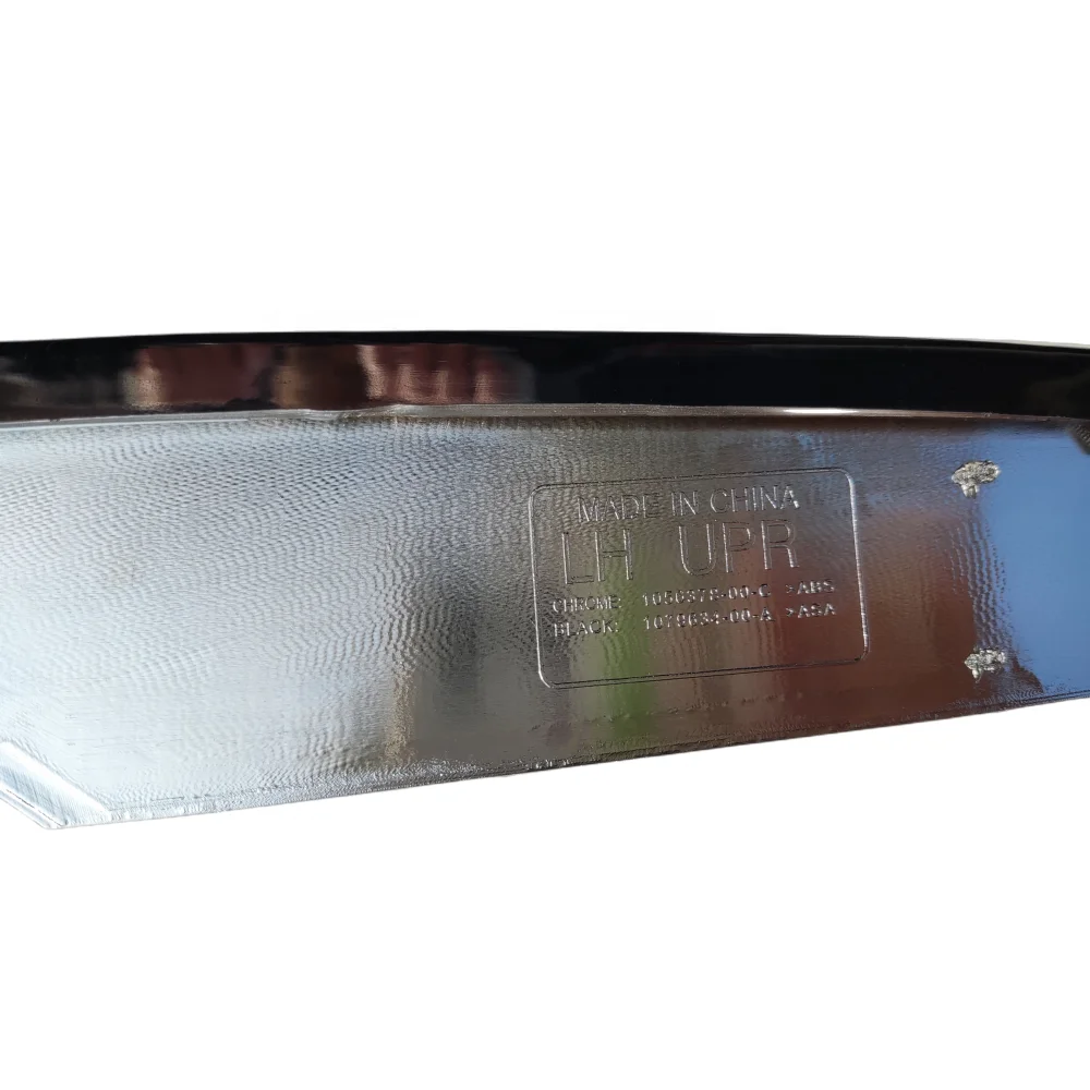 High quality wholesale Model S chrome fog light trim for Tesla 1056380-00-C 1056378-00-C