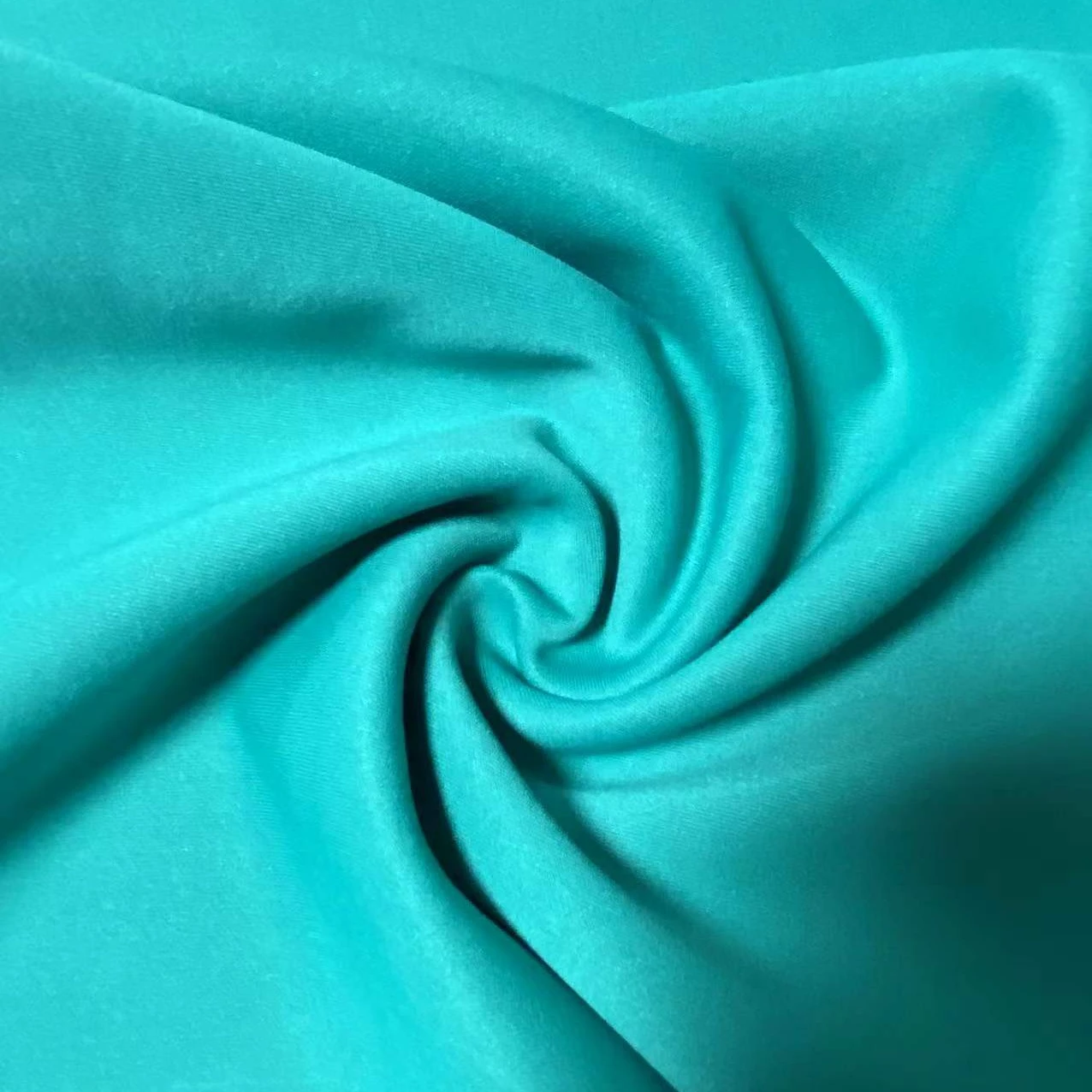 Wholesale Solid color 95% Polyester 5%Spandex Scuba Knitting Fabric for Garment