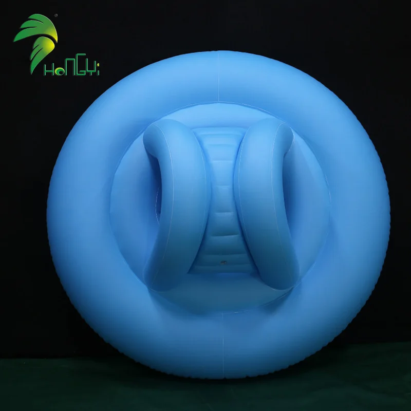 Customized inflatable blue swimming suit swimming ring inflatable swimming trunks