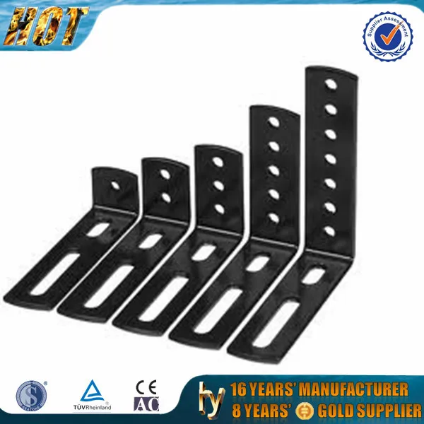 wood connector metal corner angle brackets for wood timber flat u shape