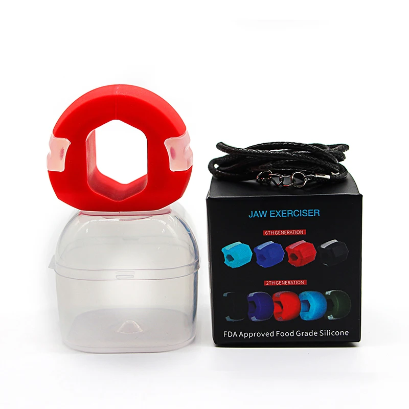 Clear Jawlin Excercis Jaw Line Exercise Shaper Chew Jawline Exerciser Ball Jaw Trainer Me Fitness