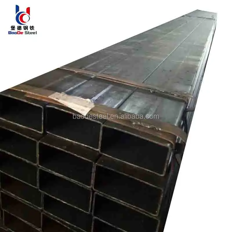 SS400 STKR400 Ms Steel Erw Square Rectangular Hollow Section Tube/Pipe