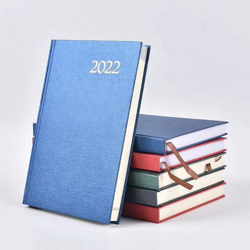 Офисные товары на заказ 2022 деловой планировщик из искусственной кожи дневник А5 календарь