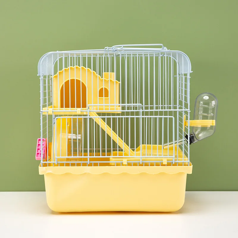 Hot sale high quality luxury hamster cage pet house plastic small animal cage