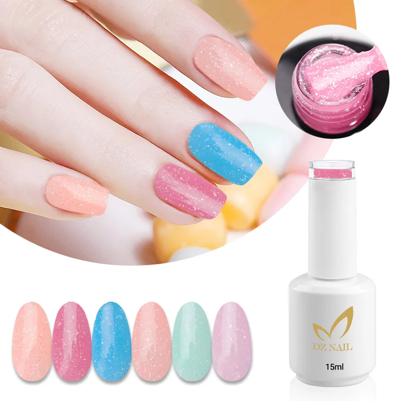 OEM Wholesale 15ml Rubber Uv Base Coat Permanent Gel Rubber Base Coat With Painting Rubber Base Coat