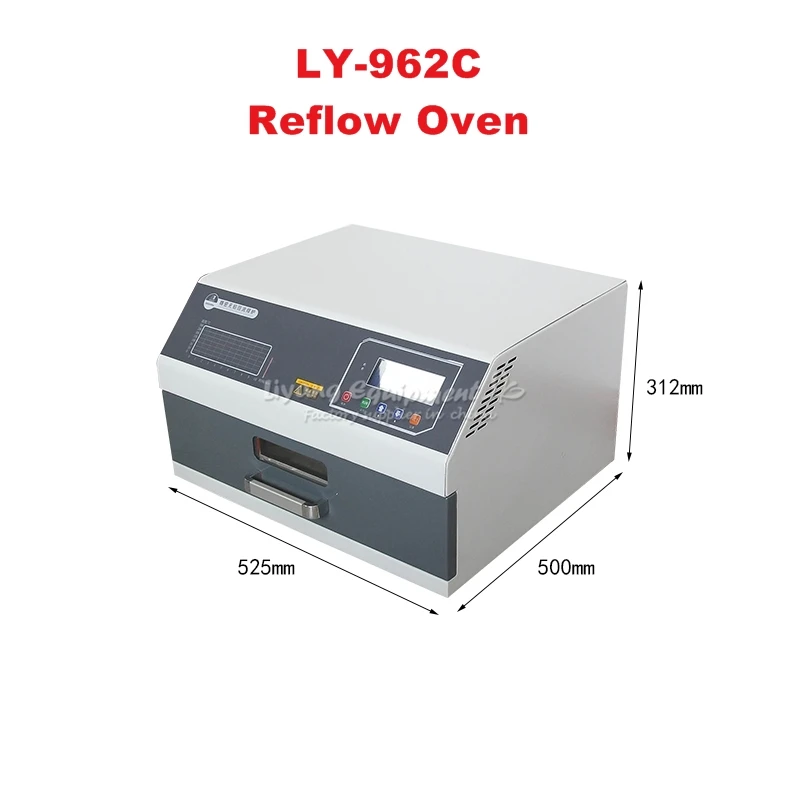 LY 962c Digital Display Reflow Welding Machine With Programmable Bga 2400w AC 220v Reflow Soldering Oven Rework Station