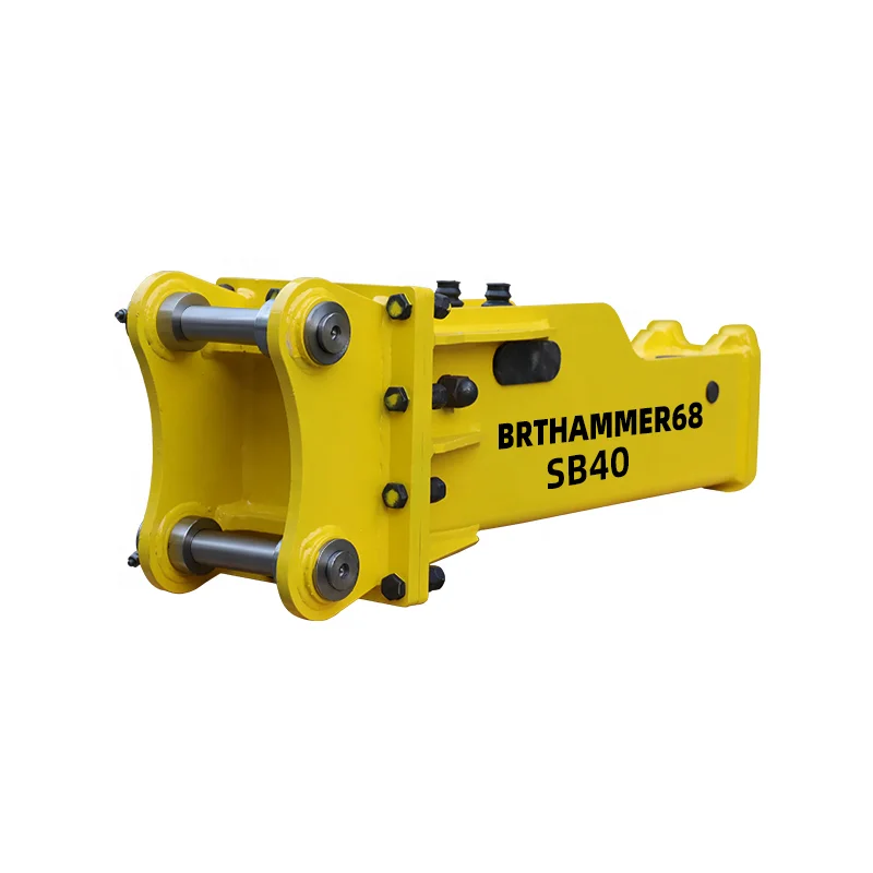 BRT680 Hydraulic Rock Hammer for 3t-7t Excavators Core PLC Components for Hitachi EX60 and Other Excavators