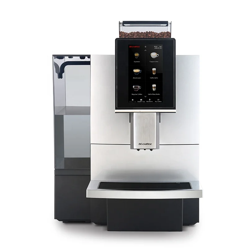  Большая Коммерческая полностью автоматическая кофемашина Dr.Coffee F12 для приготовления эспрессо с