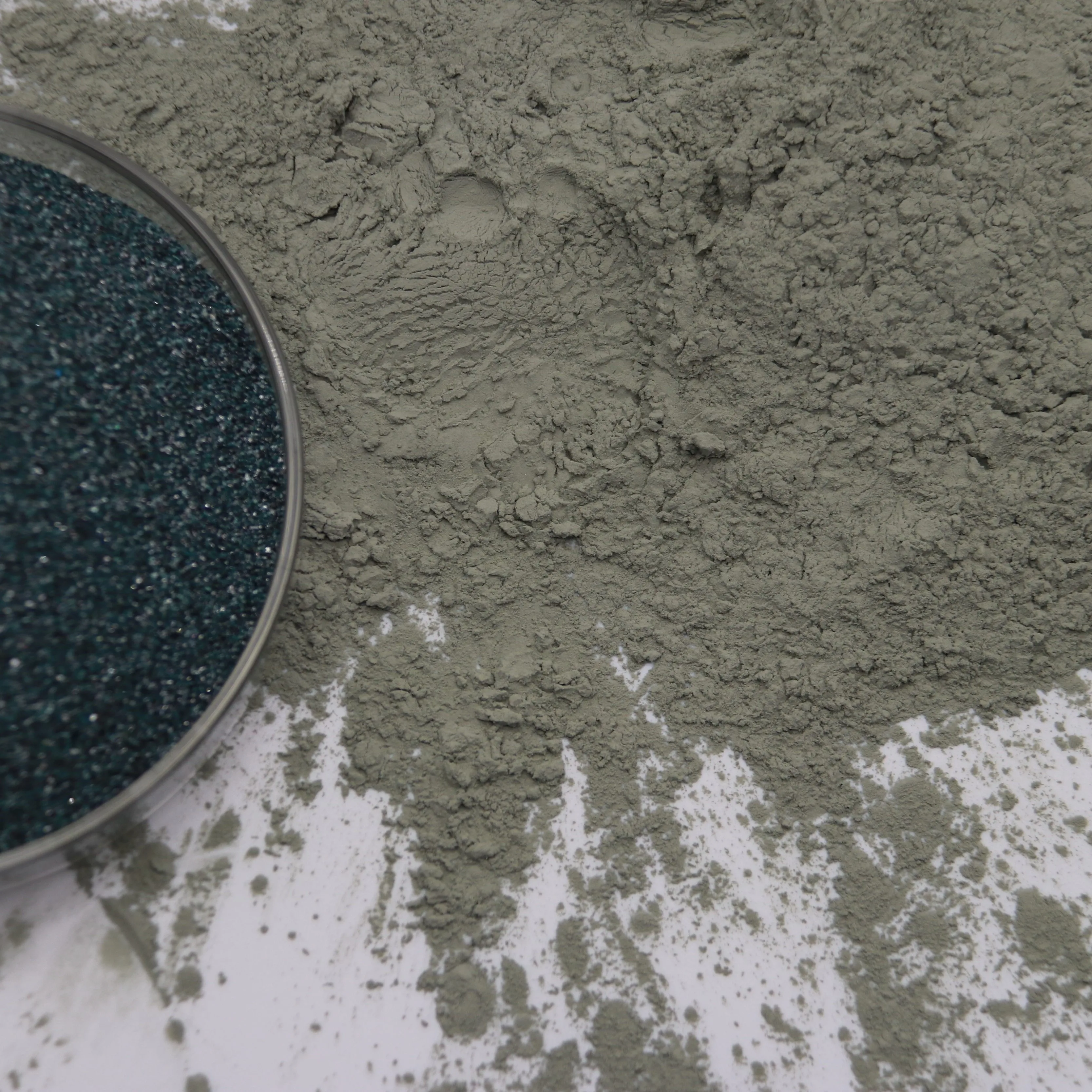 Зеленый карбид кремния микро порошок для керамики материал в