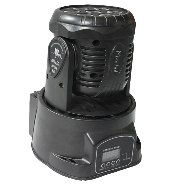 7 x 10w  4in1 RGBW DMX  LED Moving Head Stage Light for Disco Party Club