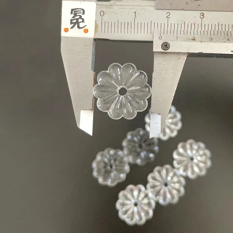 crystal rosettes bead chandelier parts Crystal rectangle chandelier prism MH-12901