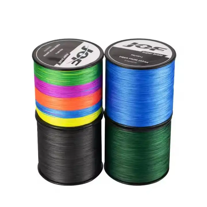Wholesale Japan JOF 4 Stands 100M 300M 500M 1000M PE Braided Wire Fishing Line
