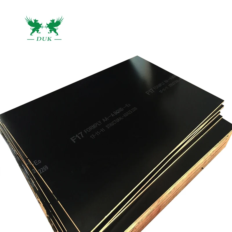 F17 Form Ply Australian Standard Formply Certified Structural Grade Plywood With Top Quality