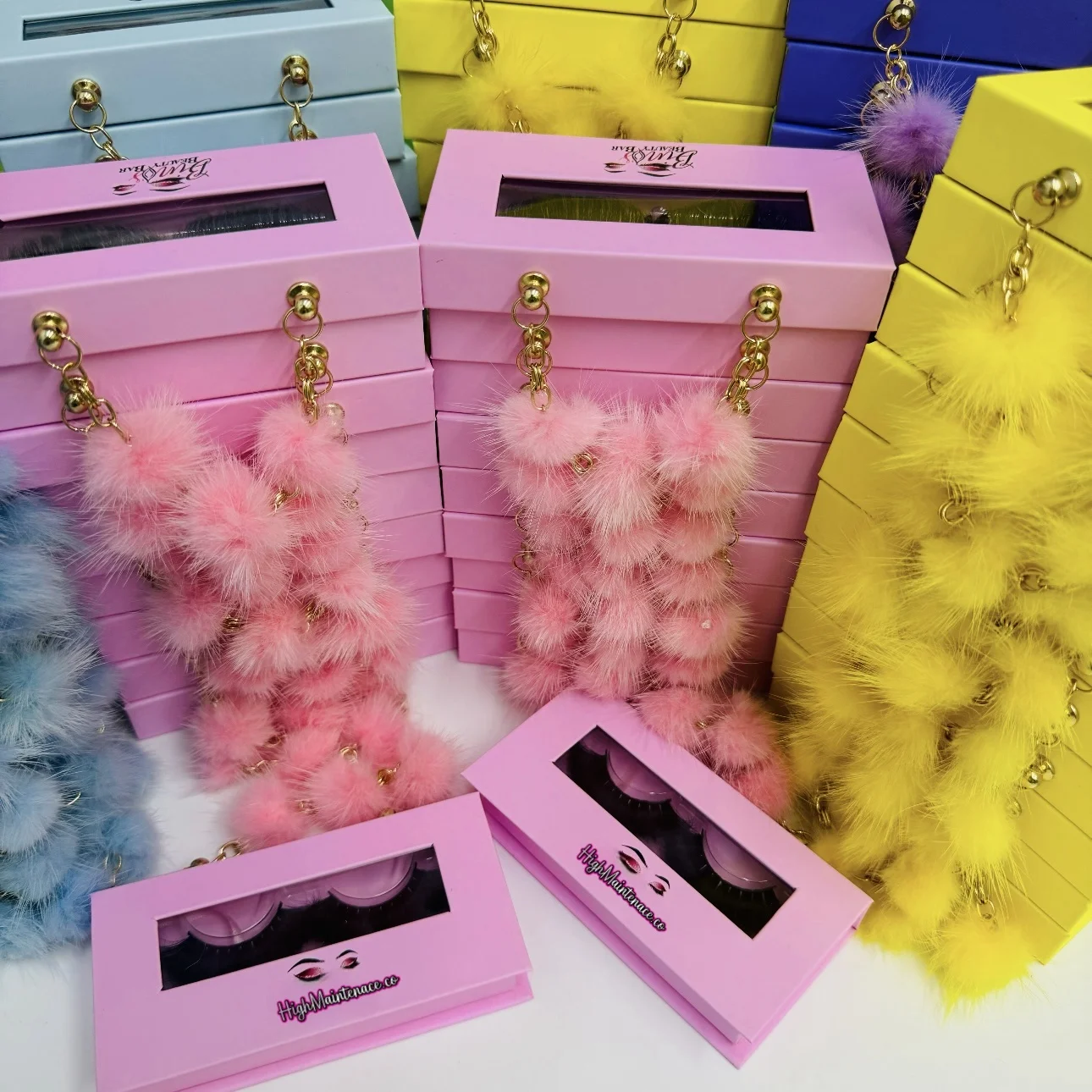 Luxury Design Lash Boxes Custom Logo 3D eyelashes wholesale Vendors Natural Style 25mm Mink Hair Lashes