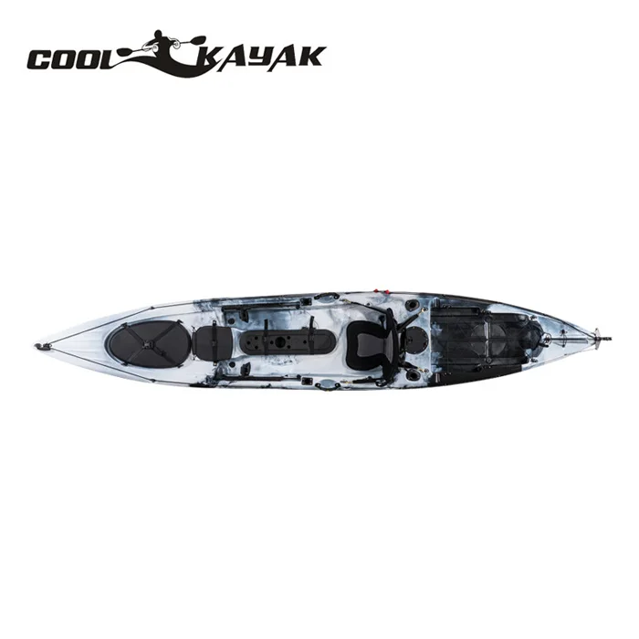 Dace Pro Angler 14 футов одиночный человек сидит на рыбном