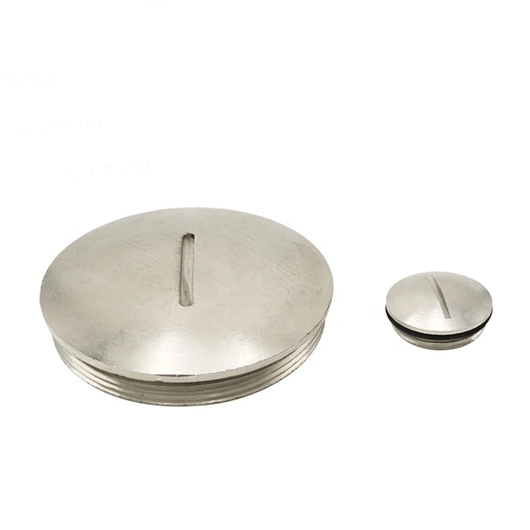 Factory wholesale Stainless Steel Series Screw Cover Metal Blind Plug For Cable Glands