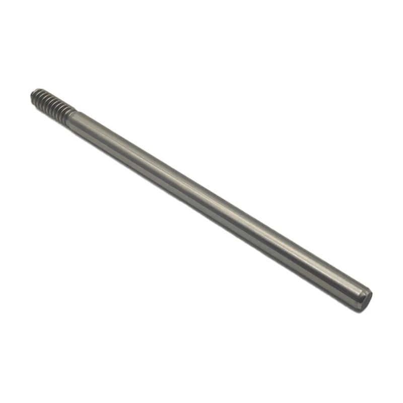 Профессиональное производство нестандартные детали вентилятора вала с накаткой из нержавеющей стали