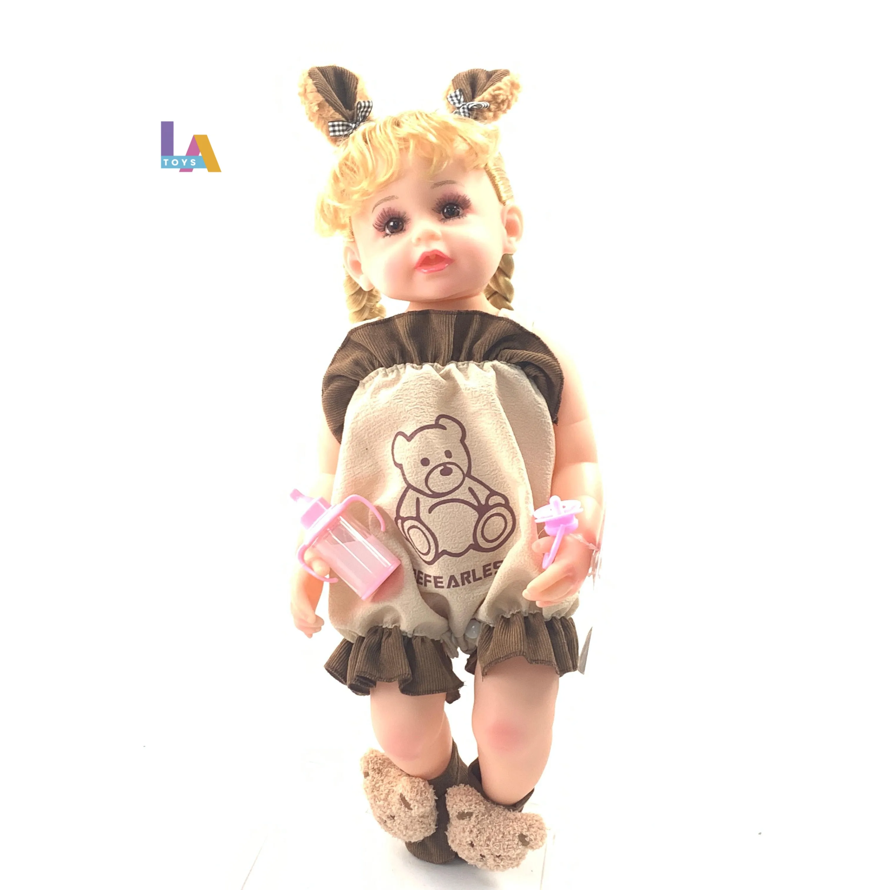 Longthuy Made in Vietnam 24 inch Cute Soft Babies Dolls Toys For Girls Princess Kid Fashion Full Baby Reborn children