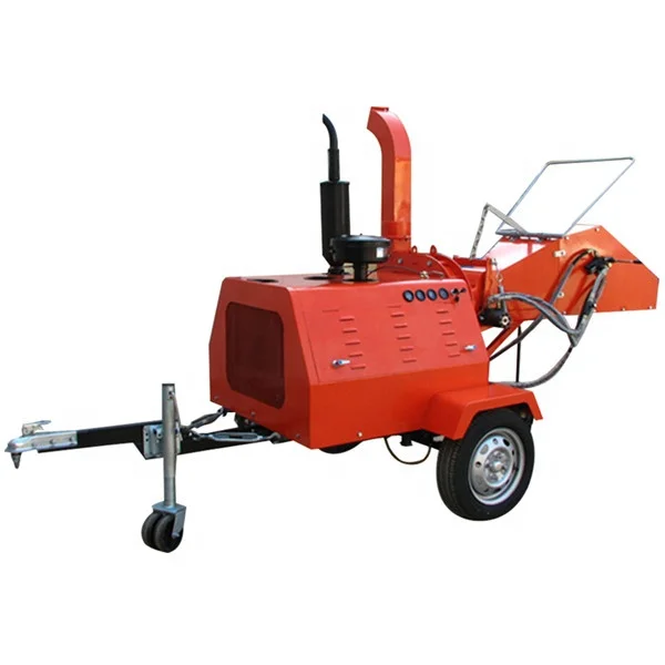 Direct export easy transport 18hp 22hp 40hp 50hp diesel wood chipper